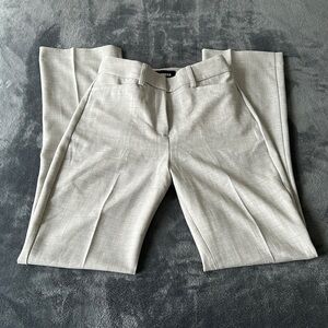 Express Gray Columnist Barely Boot High Rise Pants